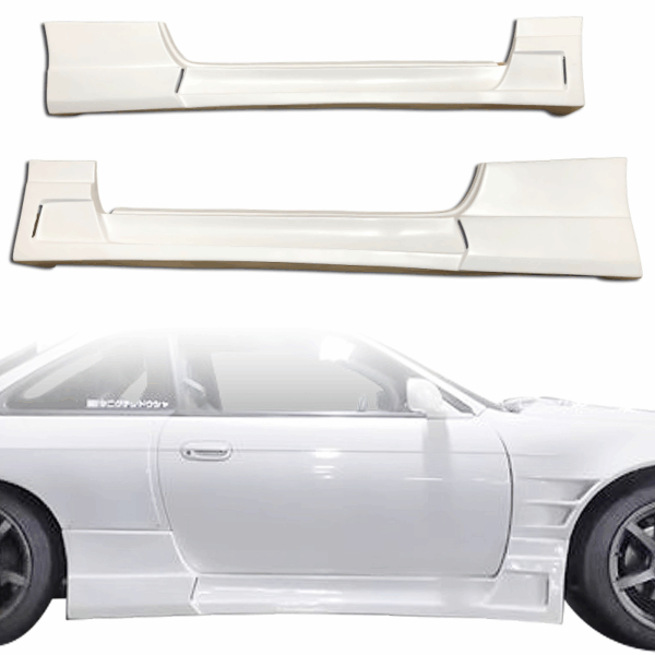 ModeloDrive FRP ORI RACE Side Skirts > Nissan 240SX (S14) 1995-1998