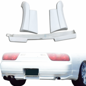 ModeloDrive FRP Type-X Rear Lip Valances 3pc > Nissan 240SX 1989-1994 > 3dr Hatch