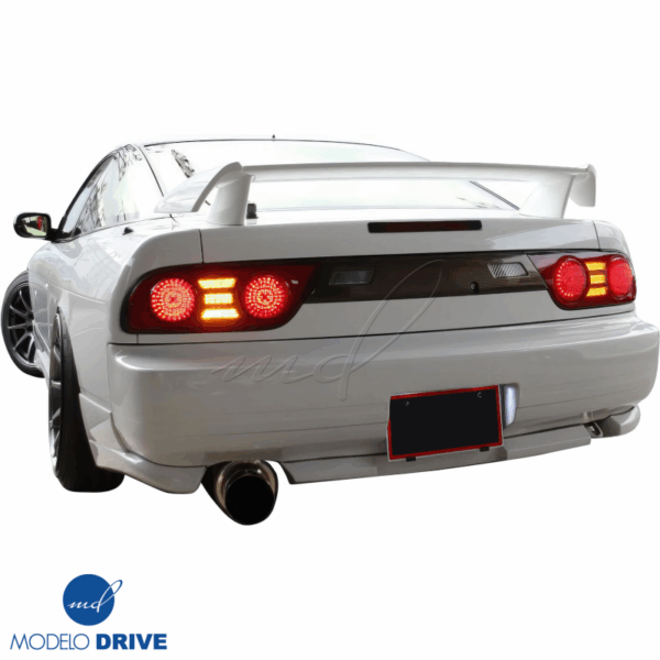 ModeloDrive FRP Type-X Rear Lip Valances 3pc > Nissan 240SX 1989-1994 > 3dr Hatch - Image 3