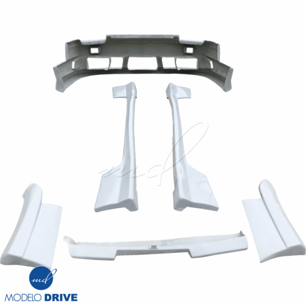 ModeloDrive FRP Type-X Body Kit 6pc > Nissan 240SX 1989-1994 > 3dr Hatch - Image 6