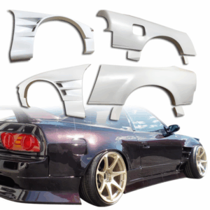 ModeloDrive FRP ORI t4 75mm Wide Body Fenders Set 8pc > Nissan 240SX 1989-1994 > 3dr Hatch