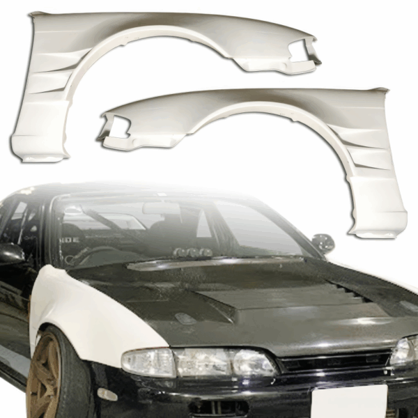 ModeloDrive FRP ORI t3 50mm Fenders (front) > Nissan 240SX (S14) 1995-1996 - Image 5