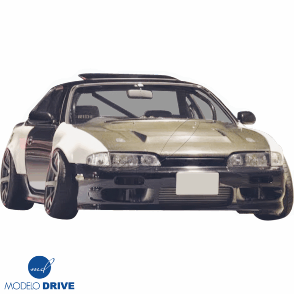 ModeloDrive FRP ORI t3 50mm Fenders (front) > Nissan 240SX (S14) 1995-1996 - Image 38