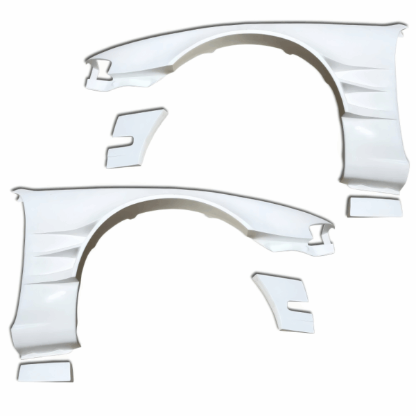 ModeloDrive FRP ORI t4 75mm Wide Body Fenders (front) 6pc > Nissan 240SX (S14) 1995-1996