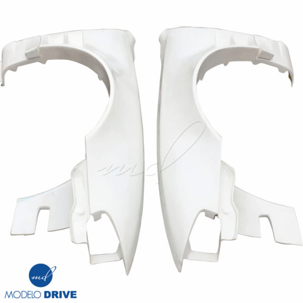 ModeloDrive FRP ORI t4 75mm Wide Body Fenders (front) 6pc > Nissan 240SX (S14) 1995-1996 - Image 2