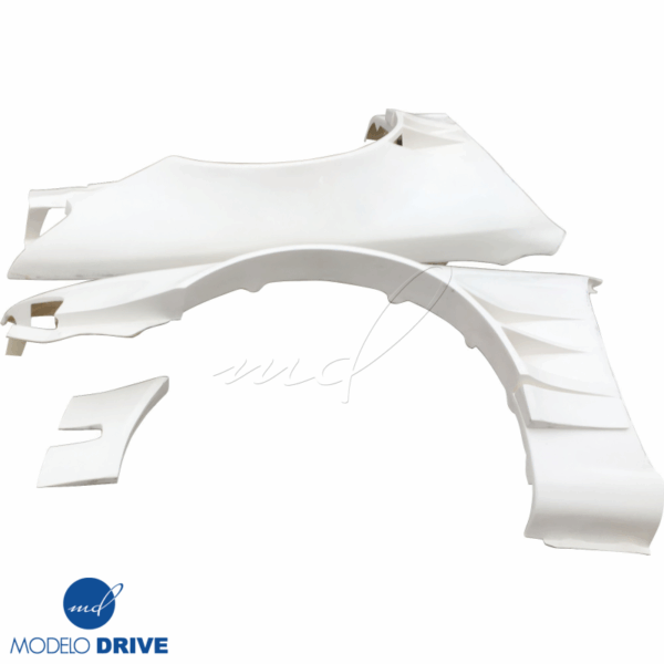 ModeloDrive FRP ORI t4 75mm Wide Body Fenders (front) 6pc > Nissan 240SX (S14) 1995-1996 - Image 3