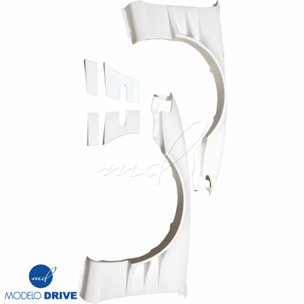 ModeloDrive FRP ORI t4 75mm Wide Body Fenders (front) 6pc > Nissan 240SX (S14) 1995-1996 - Image 13