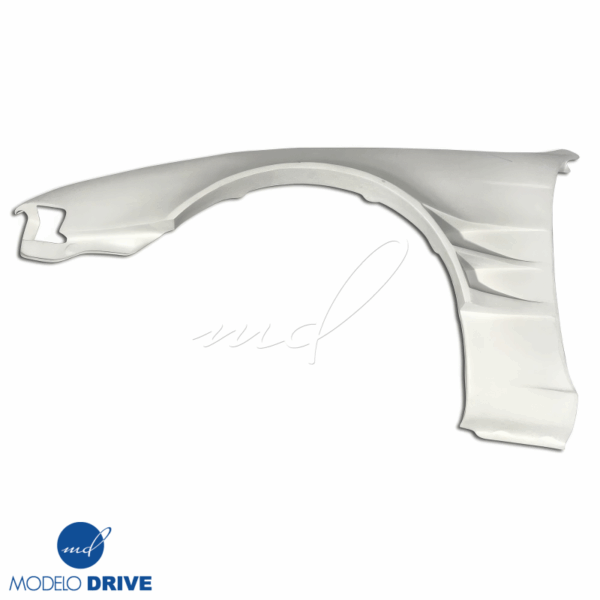 ModeloDrive FRP ORI t4 75mm Wide Body Fenders (front) 6pc > Nissan 240SX (S14) 1995-1996 - Image 19