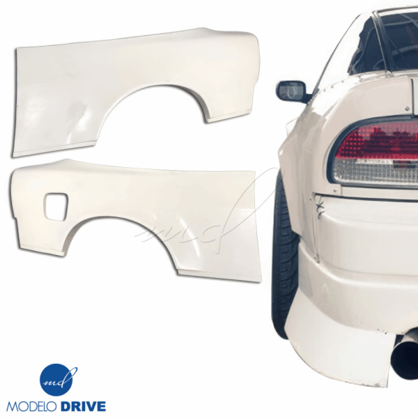 ModeloDrive FRP ORI t3 55mm Wide Body Fenders (rear) > Nissan 240SX 1989-1994 > 3dr Hatch - Image 8