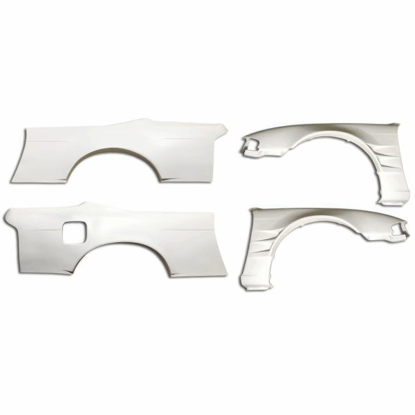 ModeloDrive FRP ORI t3 50/55mm Fenders Set > Nissan 240SX (S14) 1995-1996