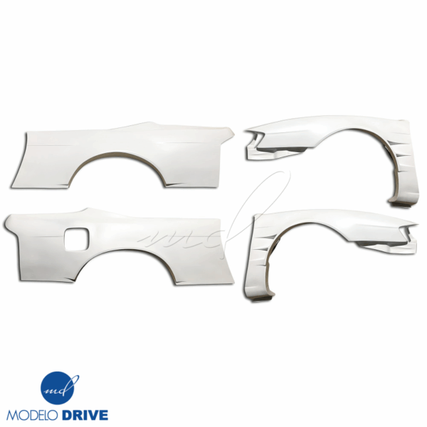 ModeloDrive FRP ORI t3 45/55mm Fenders Set > Nissan 240SX (S14) 1997-1998 - Image 3