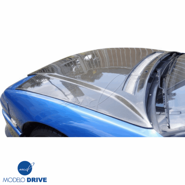 ModeloDrive Carbon Fiber ORI v2 Hood > Nissan 240SX 1989-1994 - Image 19