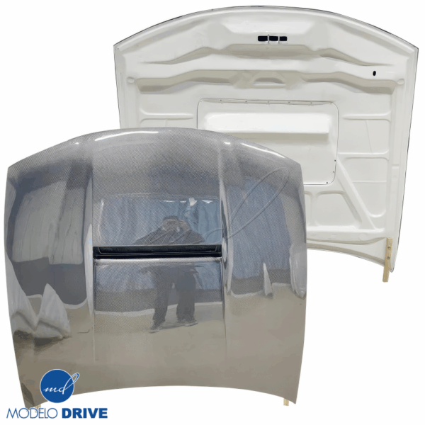 ModeloDrive Carbon Fiber MSPO Hood > Nissan 240SX (S14) 1997-1998 - Image 7