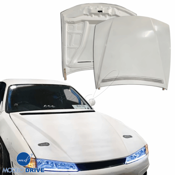 ModeloDrive FRP ORI v2 Hood > Nissan 240SX (S14) 1997-1998 - Image 18