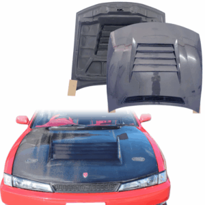 ModeloDrive Carbon Fiber DMA D1 Hood > Nissan 240SX (S14) 1997-1998