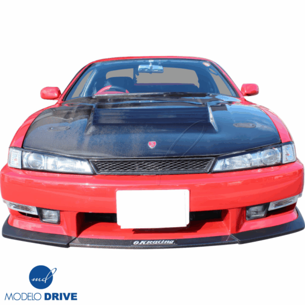ModeloDrive Carbon Fiber DMA D1 Hood > Nissan 240SX (S14) 1997-1998 - Image 3
