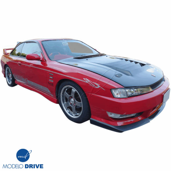 ModeloDrive Carbon Fiber DMA D1 Hood > Nissan 240SX (S14) 1997-1998 - Image 7