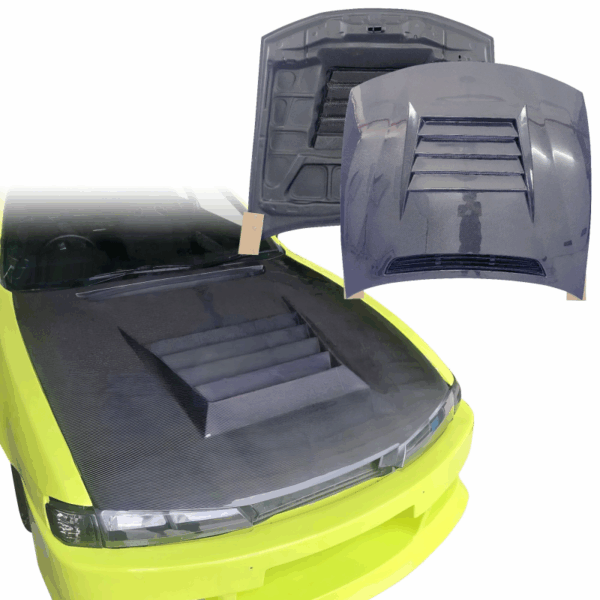 ModeloDrive Carbon Fiber DMA D1 Hood > Nissan 240SX (S14) 1997-1998 - Image 13
