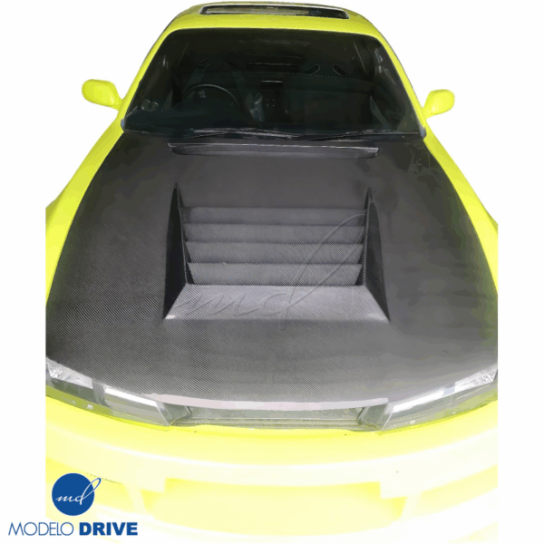 ModeloDrive Carbon Fiber DMA D1 Hood > Nissan 240SX (S14) 1997-1998 - Image 22