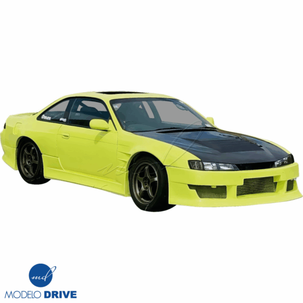 ModeloDrive Carbon Fiber DMA D1 Hood > Nissan 240SX (S14) 1997-1998 - Image 24
