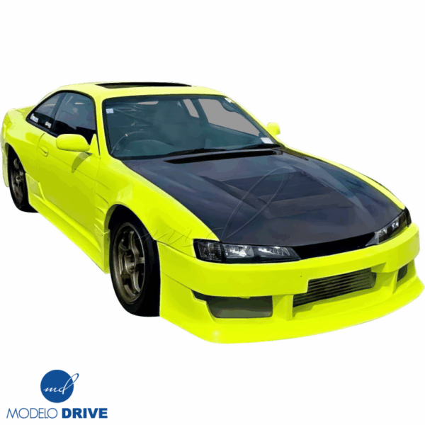 ModeloDrive Carbon Fiber DMA D1 Hood > Nissan 240SX (S14) 1997-1998 - Image 25