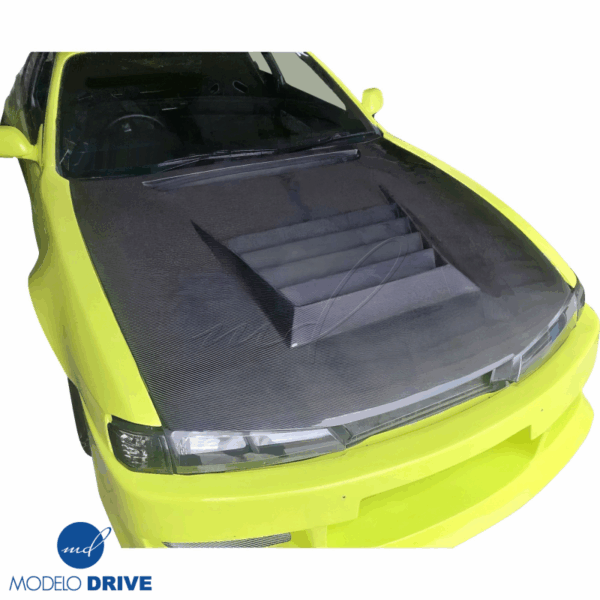 ModeloDrive Carbon Fiber DMA D1 Hood > Nissan 240SX (S14) 1997-1998 - Image 28