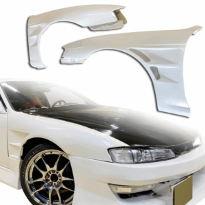 ModeloDrive FRP BSPO Wide Body 30mm Fenders (front) > Nissan 240SX (S14) 1997-1998