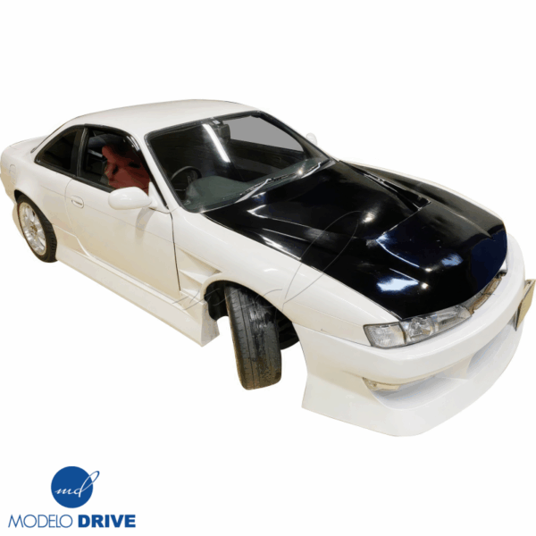 ModeloDrive FRP BSPO Wide Body 30mm Fenders (front) > Nissan 240SX (S14) 1997-1998 - Image 5