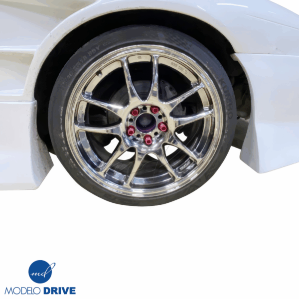 ModeloDrive FRP BSPO Wide Body 30mm Fenders (front) > Nissan 240SX (S14) 1997-1998 - Image 9