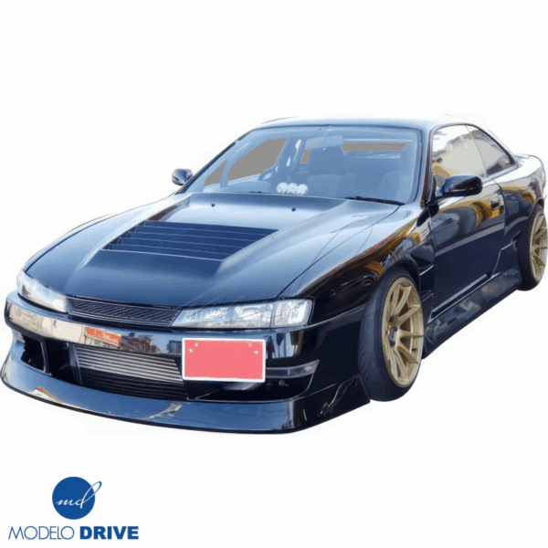 ModeloDrive FRP BSPO Wide Body 30mm Fenders (front) > Nissan 240SX (S14) 1997-1998 - Image 12