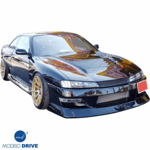 ModeloDrive FRP BSPO Wide Body 30mm Fenders (front) > Nissan 240SX (S14) 1997-1998 - Image 18