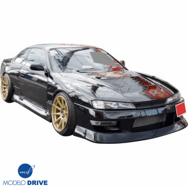 ModeloDrive FRP BSPO Wide Body 30mm Fenders (front) > Nissan 240SX (S14) 1997-1998 - Image 19