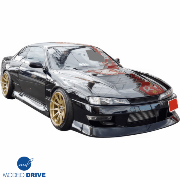 ModeloDrive FRP BSPO Wide Body 30mm Fenders (front) > Nissan 240SX (S14) 1997-1998 - Image 21