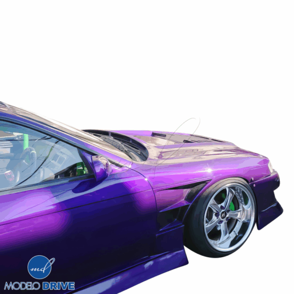 ModeloDrive FRP BSPO Wide Body 30mm Fenders (front) > Nissan 240SX (S14) 1997-1998 - Image 23