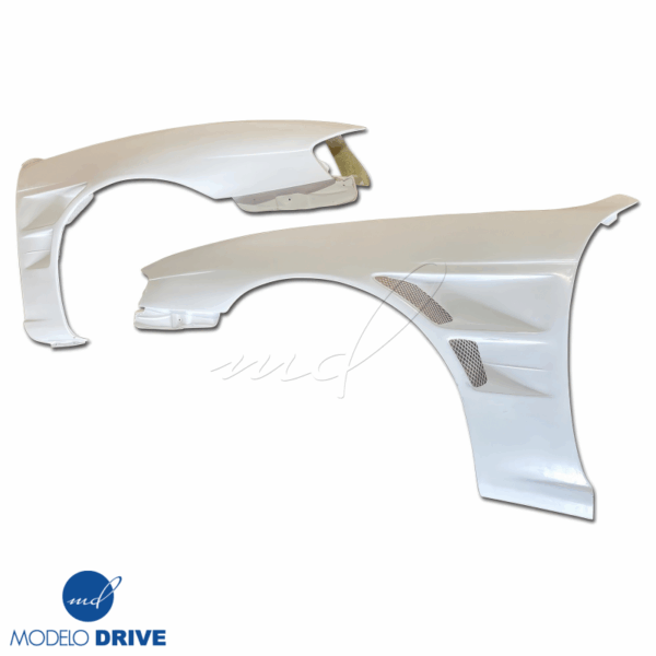 ModeloDrive FRP BSPO Wide Body 30mm Fenders (front) > Nissan 240SX (S14) 1997-1998 - Image 36