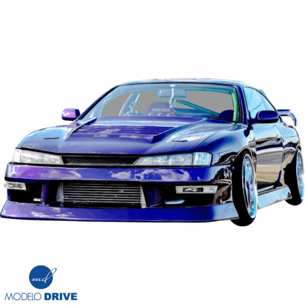 ModeloDrive FRP BSPO Wide Body 30mm Fenders (front) > Nissan 240SX (S14) 1997-1998 - Image 38