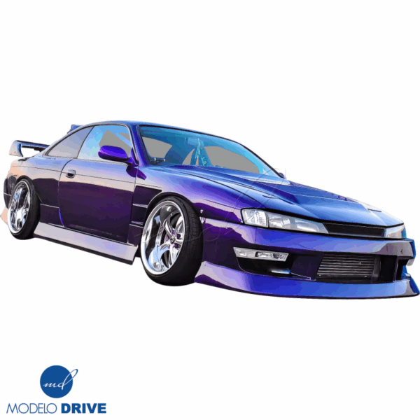 ModeloDrive FRP BSPO Wide Body 30mm Fenders (front) > Nissan 240SX (S14) 1997-1998 - Image 39