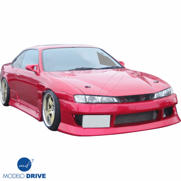 ModeloDrive FRP BSPO Wide Body 30mm Fenders (front) > Nissan 240SX (S14) 1997-1998 - Image 42
