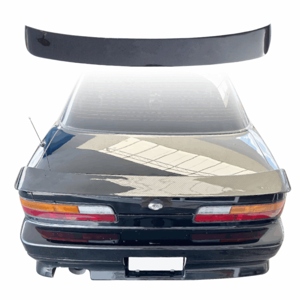 ModeloDrive Carbon Fiber DMA Trunk Spoiler Wing > Nissan 240SX 1989-1994 > 2dr Coupe - Image 5