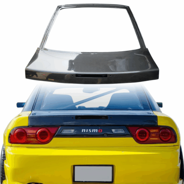 ModeloDrive Carbon Fiber OER Hatch /w Hole > Nissan 240SX 1989-1994 > 3dr Hatch