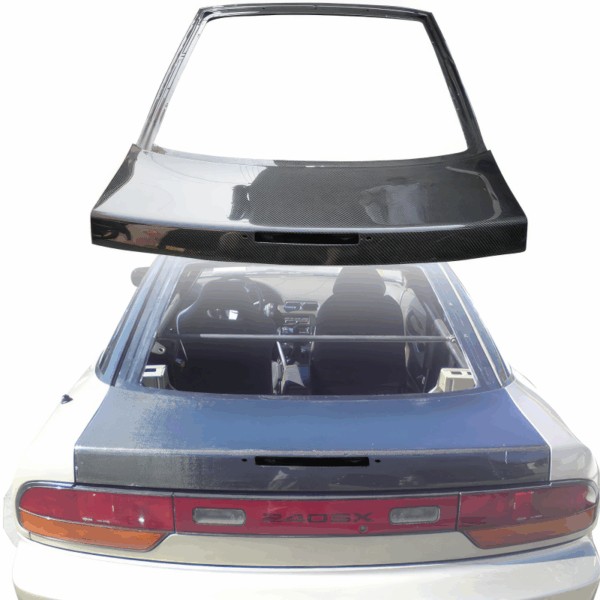 ModeloDrive Carbon Fiber OER Hatch /w Hole > Nissan 240SX 1989-1994 > 3dr Hatch - Image 6