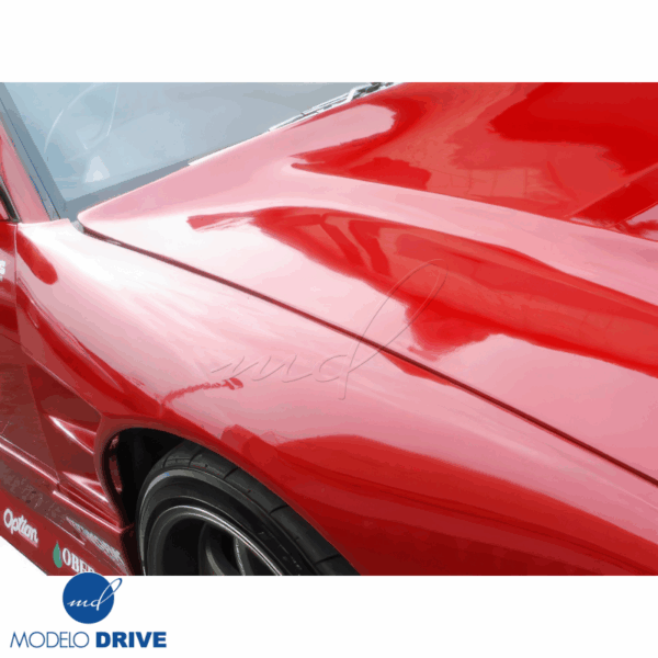 ModeloDrive FRP BSPO Wide Body 30mm Fenders (front) > Nissan 240SX 1989-1994 > 2/3dr - Image 3