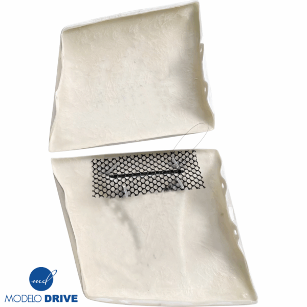 ModeloDrive FRP NACA Single Vent Headlight Covers > Nissan 240SX 1989-1994 - Image 7