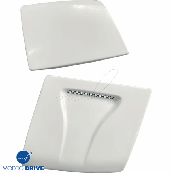 ModeloDrive FRP NACA Single Vent Headlight Covers > Nissan 240SX 1989-1994 - Image 11