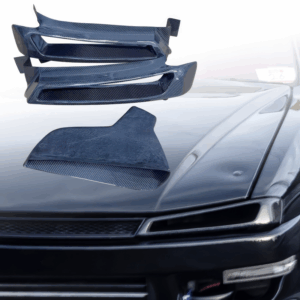 ModeloDrive Carbon Fiber ORI Headlight Housings 2pc > Nissan 240SX (S14) 1997-1998