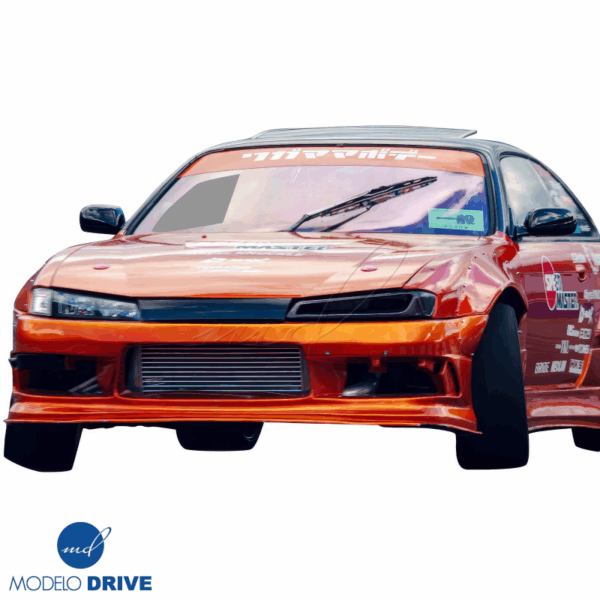 ModeloDrive Carbon Fiber ORI Headlight Housings 2pc > Nissan 240SX (S14) 1997-1998 - Image 9