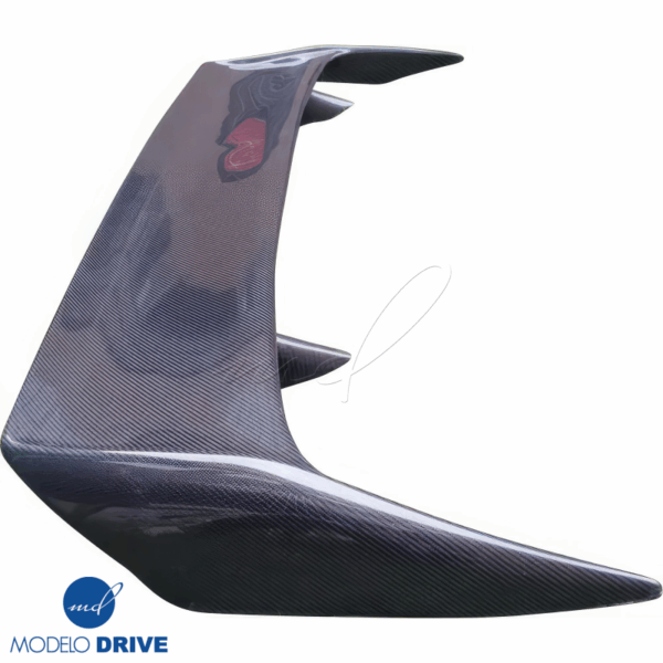 ModeloDrive Carbon Fiber 3POW Spoiler Wing > Nissan 240SX 1989-1994 > 2dr Coupe - Image 4