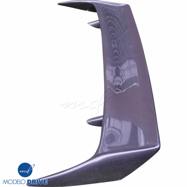 ModeloDrive Carbon Fiber 3POW Spoiler Wing > Nissan 240SX 1989-1994 > 2dr Coupe - Image 6