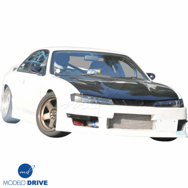 ModeloDrive FRP FKON Front Bumper > Nissan 240SX (S14) 1997-1998 - Image 9