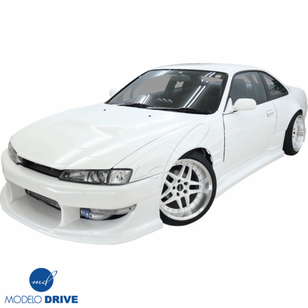 ModeloDrive FRP WOR9 v2 Front Bumper > Nissan 240SX (S14) 1997-1998 - Image 3